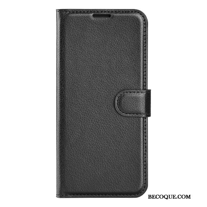 Etui Folio do Sony Xperia 1 IV Klasyczne Liczi