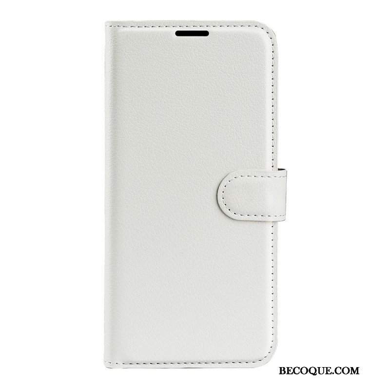 Etui Folio do Sony Xperia 1 IV Klasyczne Liczi