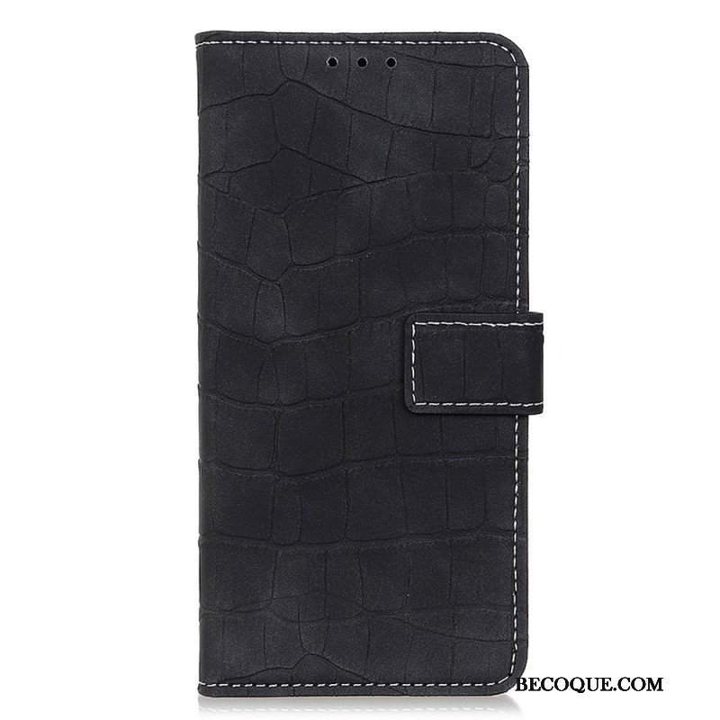 Etui Folio do Sony Xperia 1 IV Krokodyl