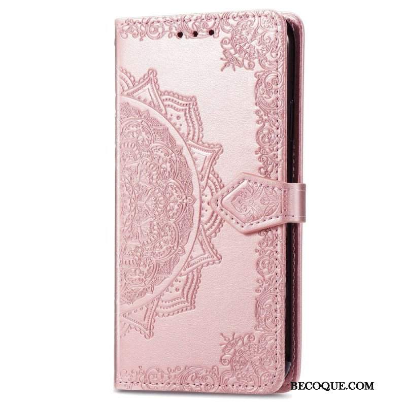 Etui Folio do Sony Xperia 1 IV Mandala Sun Ze Smyczą