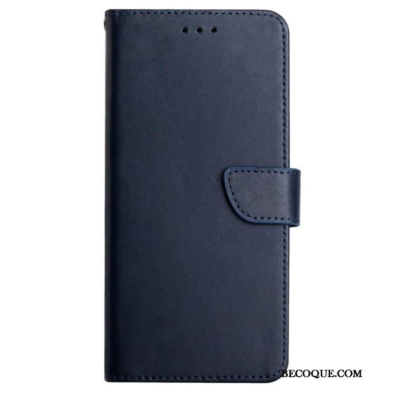 Etui Folio do Sony Xperia 1 IV Prawdziwa Skóra Nappa