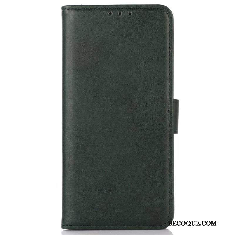 Etui Folio do Sony Xperia 1 IV Stylizacja Skóry