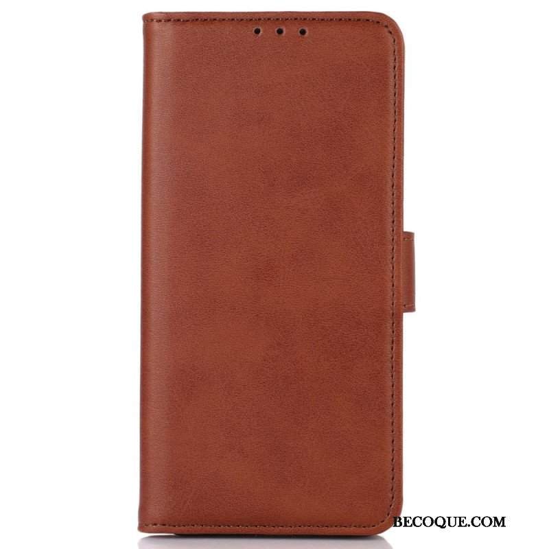 Etui Folio do Sony Xperia 1 IV Stylizacja Skóry