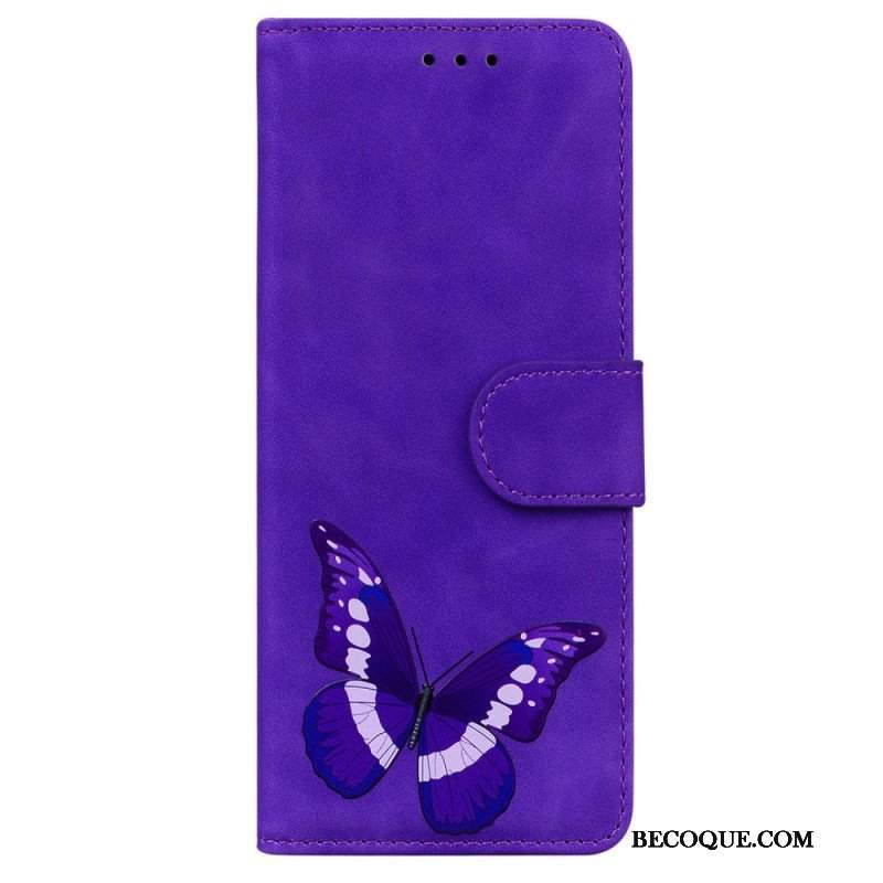 Etui Folio do Sony Xperia 1 IV Vintage Motyl