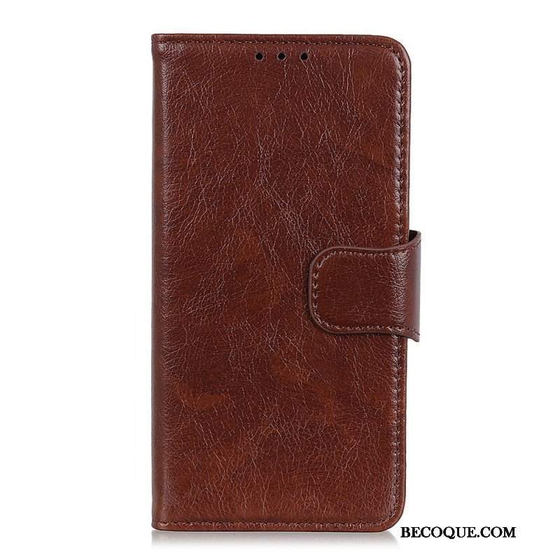 Etui Folio do Sony Xperia 10 IV Dwoina Skóry Nappa