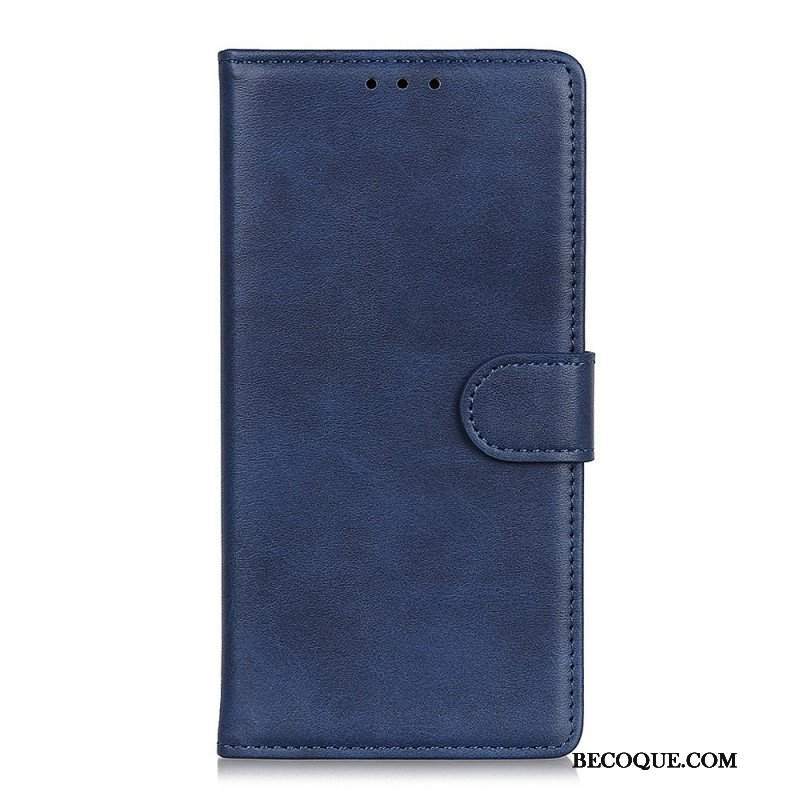 Etui Folio do Sony Xperia 10 IV Matowa Sztuczna Skóra