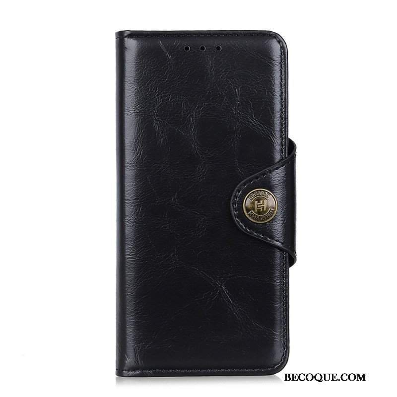 Etui Folio do Sony Xperia 10 IV Przycisk Zapięcia