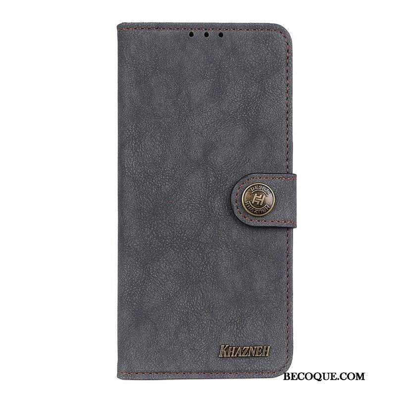 Etui Folio do Sony Xperia 10 IV Skórzana Dwoina Vintage Khazneh