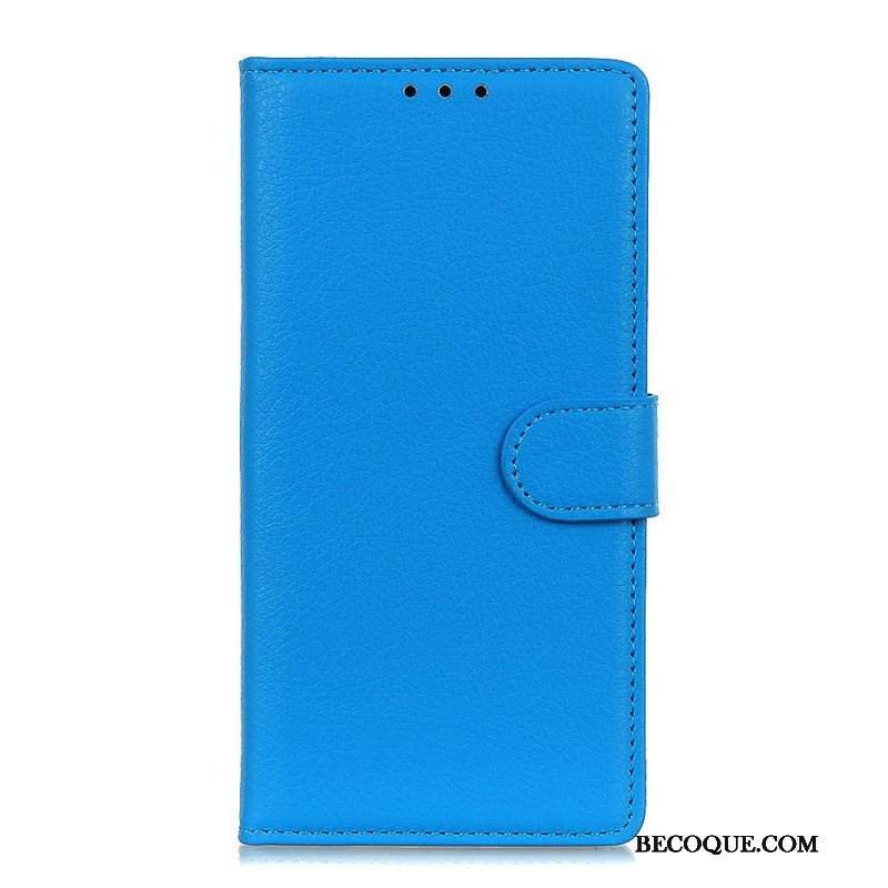 Etui Folio do Sony Xperia 10 IV Tradycyjna Sztuczna Skóra