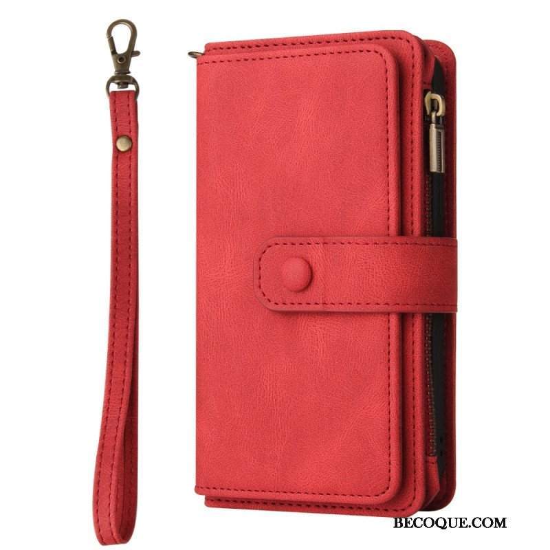 Etui Folio do Sony Xperia 10 IV Wielofunkcyjny Uchwyt Na Karty