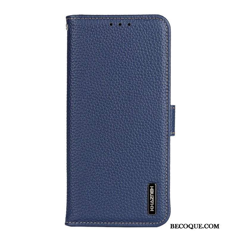 Etui Folio do Sony Xperia Pro-I Khazneh Skóra Liczi