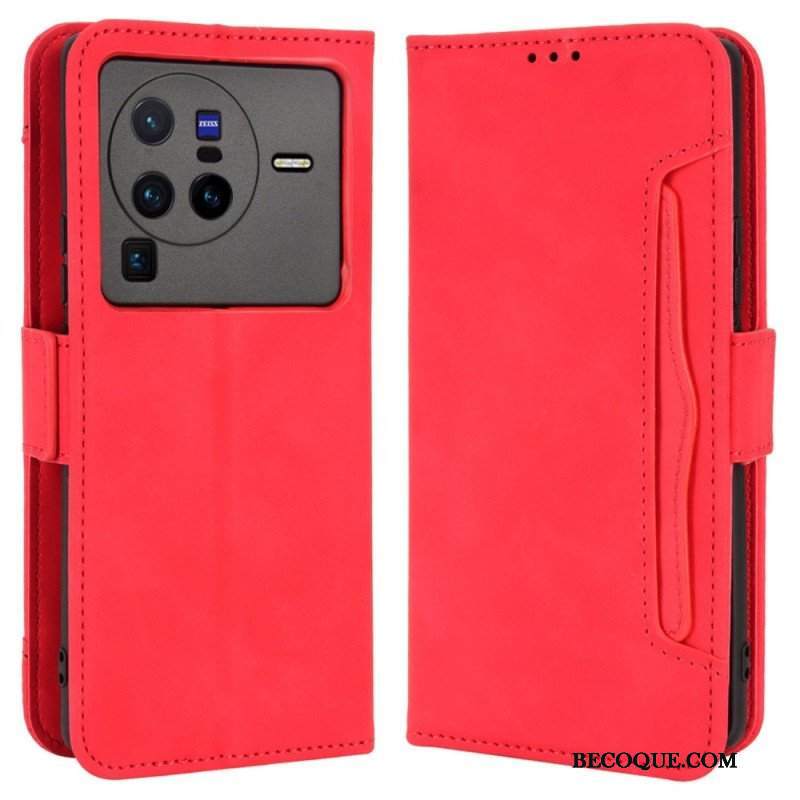 Etui Folio do Vivo X80 Pro Multi-karty