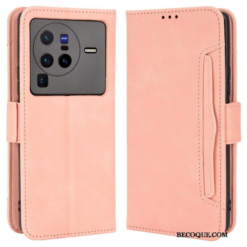 Etui Folio do Vivo X80 Pro Multi-karty