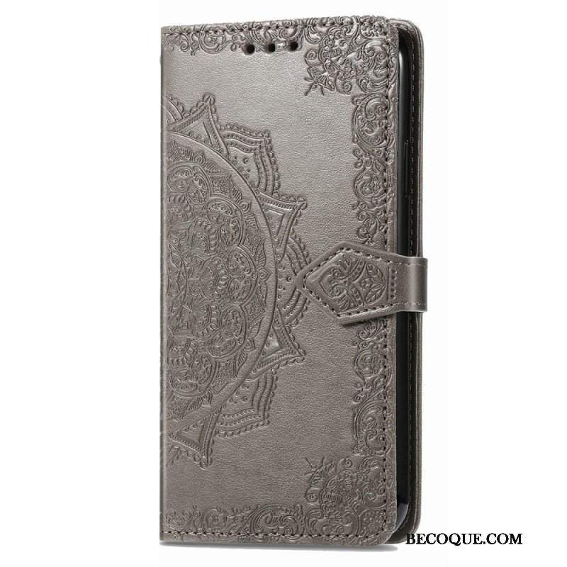 Etui Folio do Vivo Y16 Barokowo-mandala