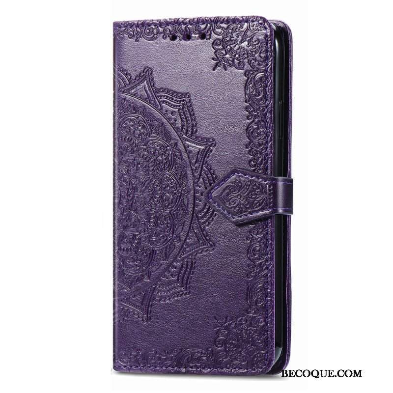 Etui Folio do Vivo Y16 Barokowo-mandala