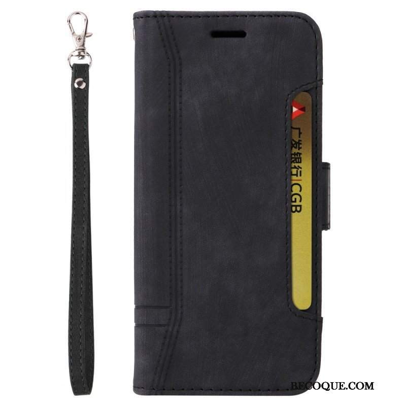 Etui Folio do Vivo Y16 Betopnice Przednie Etui Na Karty