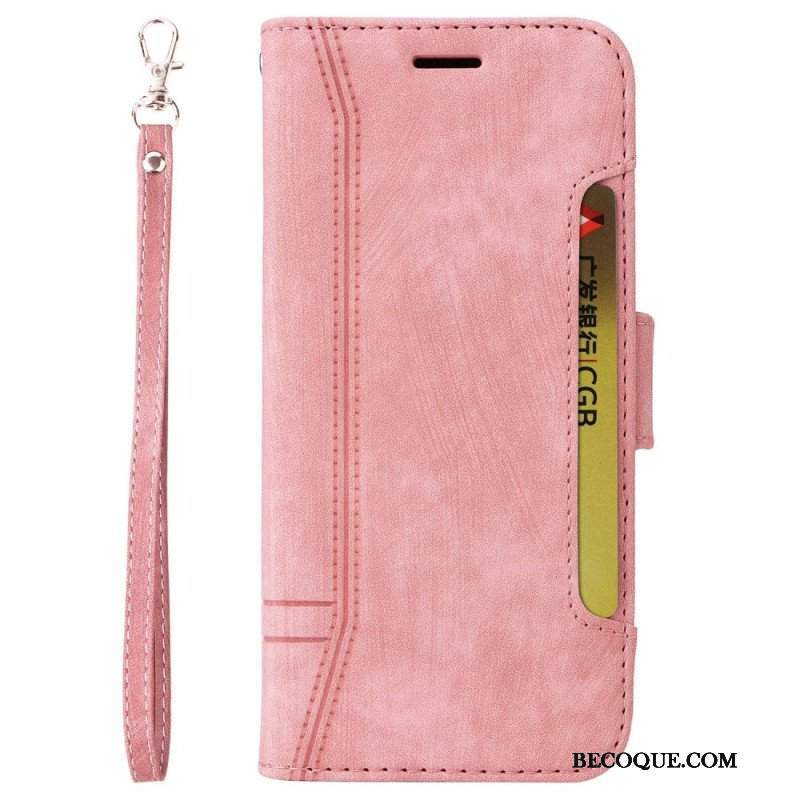 Etui Folio do Vivo Y16 Betopnice Przednie Etui Na Karty