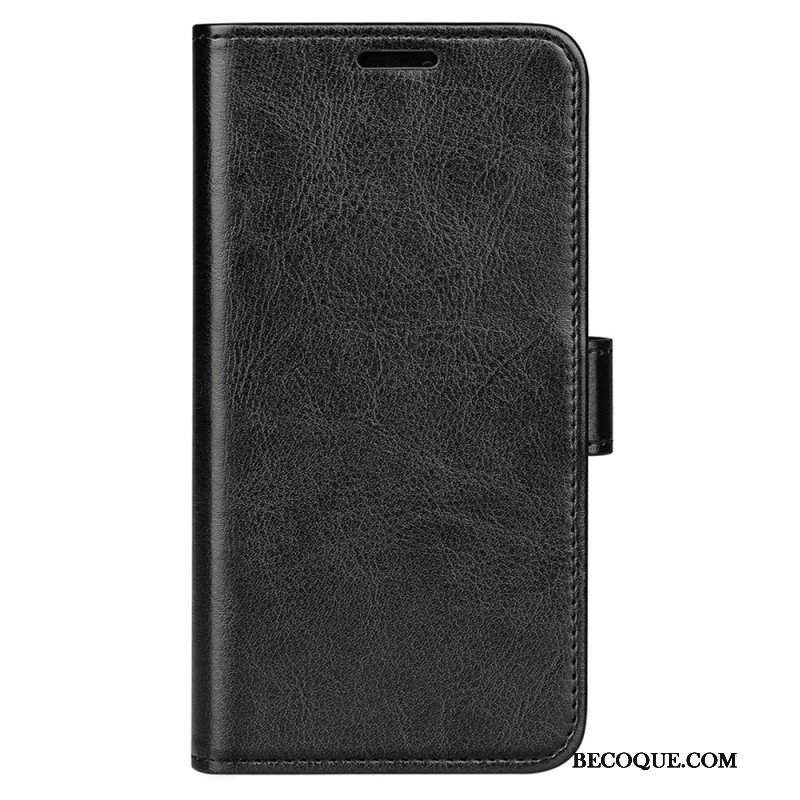 Etui Folio do Vivo Y16 Sztuczna Skóra W Stylu Vintage