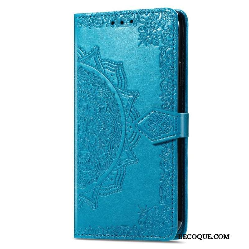Etui Folio do Vivo Y35 Barokowo-mandala