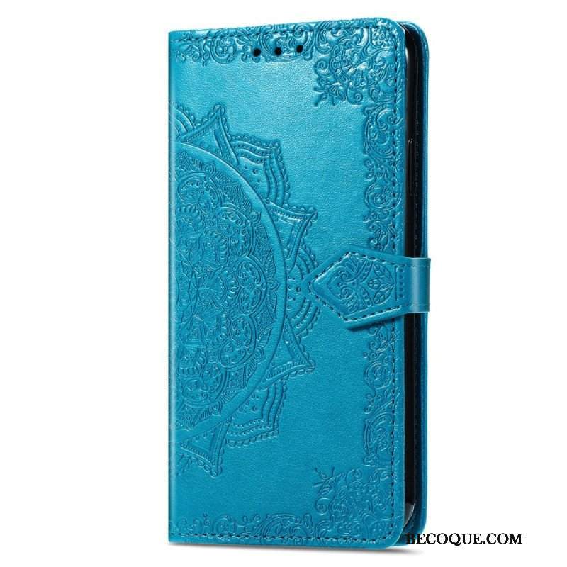 Etui Folio do Vivo Y35 Barokowo-mandala