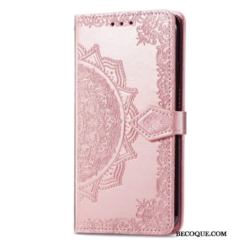 Etui Folio do Vivo Y35 Barokowo-mandala