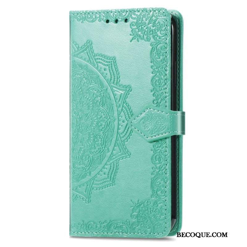 Etui Folio do Vivo Y35 Barokowo-mandala