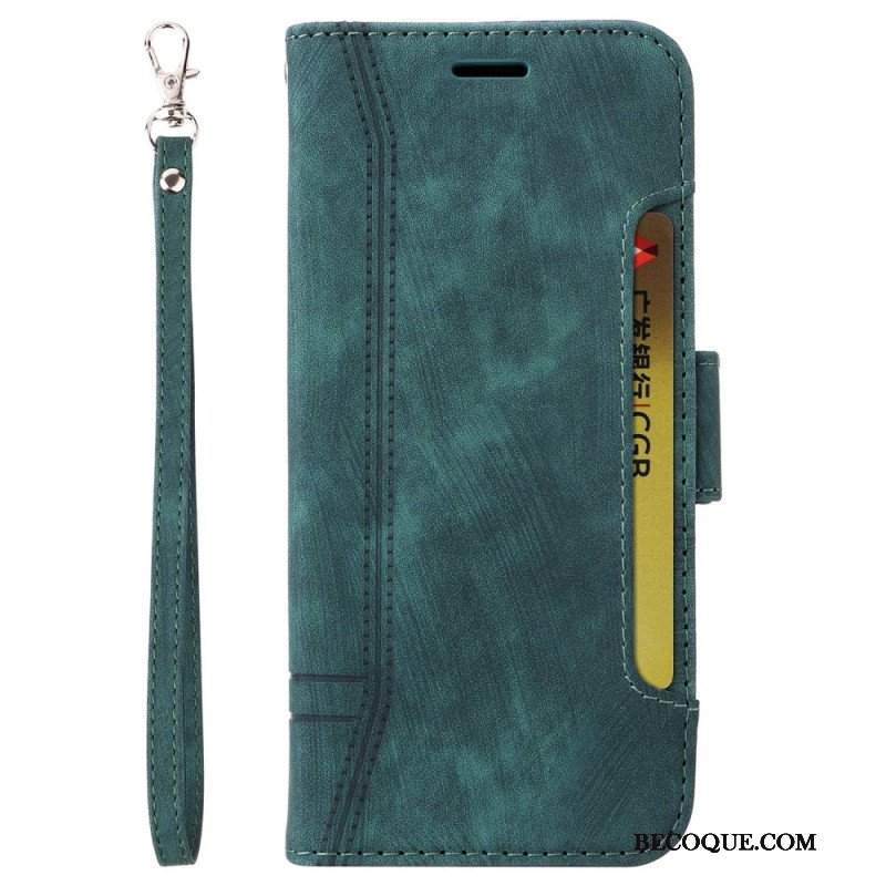 Etui Folio do Vivo Y35 Betopnice Przednie Etui Na Karty