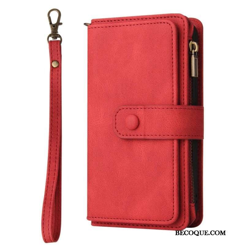 Etui Folio do Xiaomi 12 / 12X Wielofunkcyjny Uchwyt Na Karty