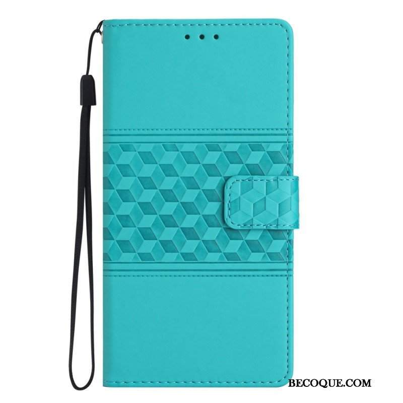 Etui Folio do Xiaomi 12 Lite Kostki 3d