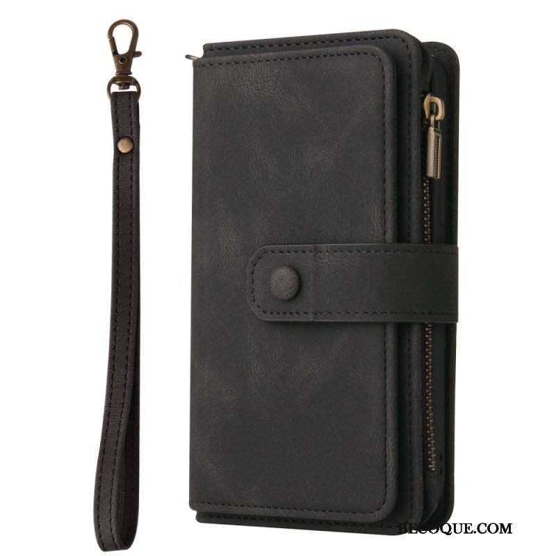 Etui Folio do Xiaomi 12 Lite Wielofunkcyjny Uchwyt Na Karty