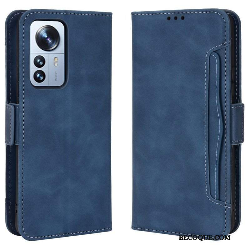 Etui Folio do Xiaomi 12 Pro Wielokartowa Klasa Premier