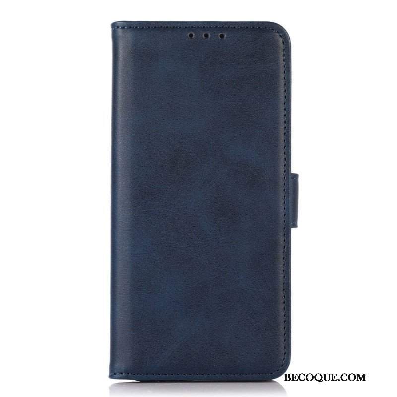 Etui Folio do Xiaomi 12T / 12T Pro Efekt Trzeźwej Skóry