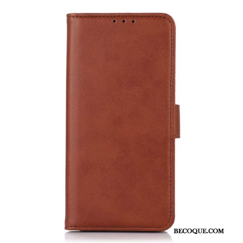 Etui Folio do Xiaomi 12T / 12T Pro Efekt Trzeźwej Skóry