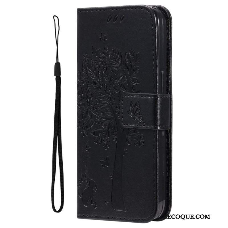 Etui Folio do Xiaomi 12T / 12T Pro Kot Pod Drzewem