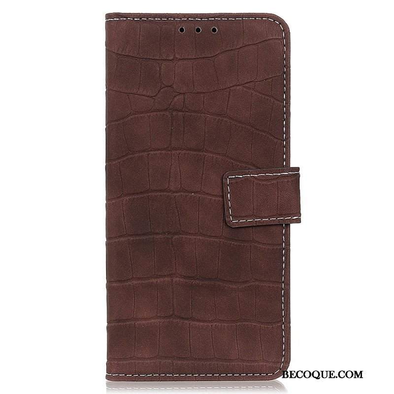 Etui Folio do Xiaomi 12T / 12T Pro Krokodyl