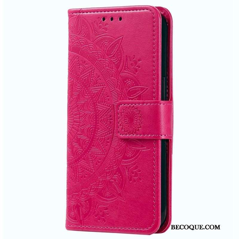 Etui Folio do Xiaomi 12T / 12T Pro Mandala Sun Ze Smyczą