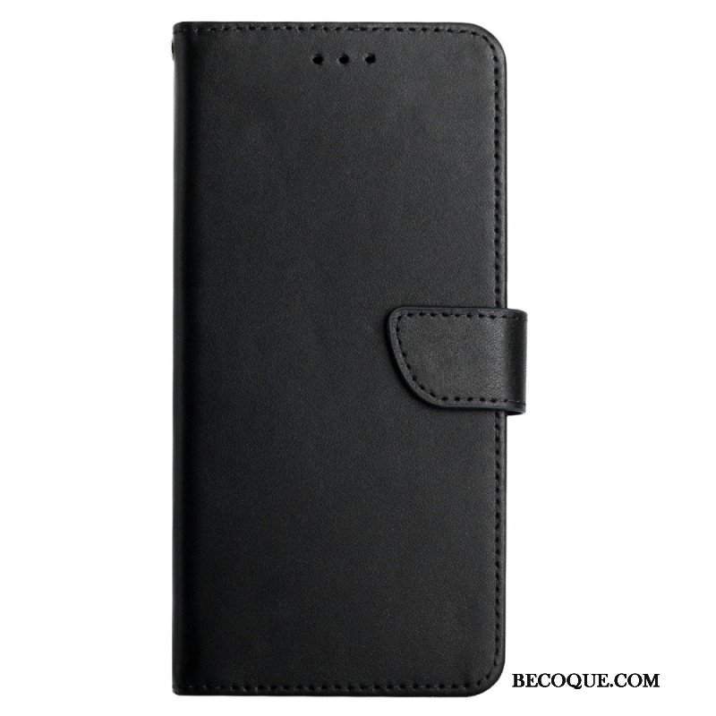 Etui Folio do Xiaomi 12T / 12T Pro Prawdziwa Skóra Nappa