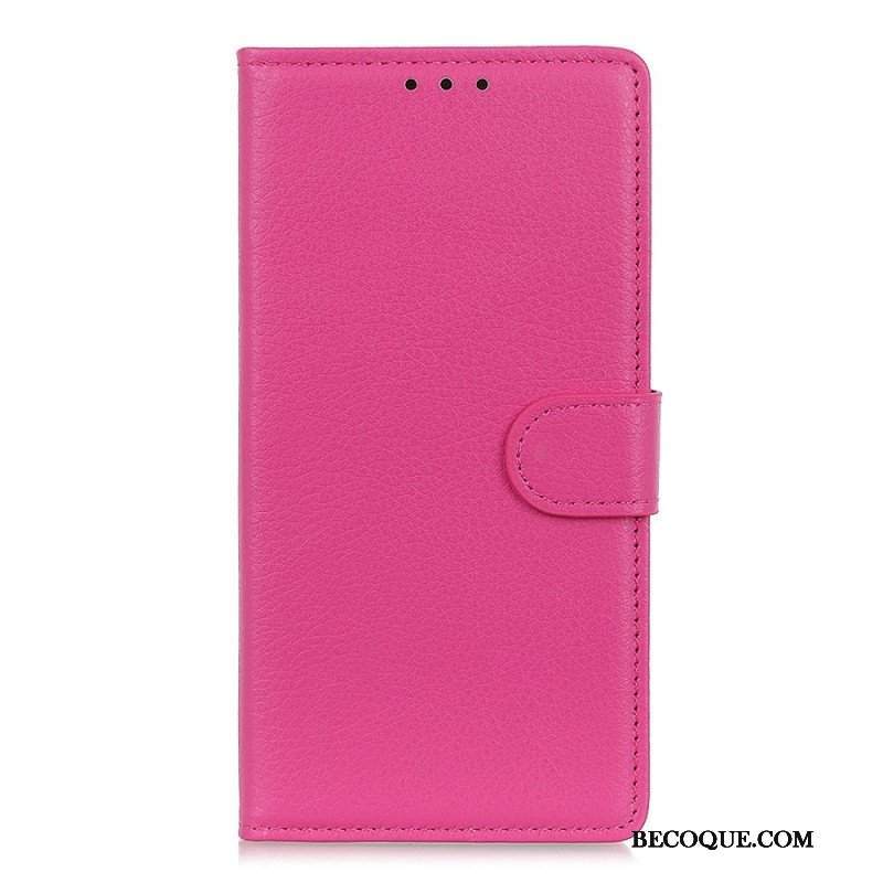 Etui Folio do Xiaomi 12T / 12T Pro Tradycyjna Sztuczna Skóra