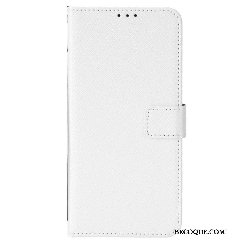 Etui Folio do Xiaomi 12T / 12T Pro z Łańcuch Pasek Ze Sztucznej Skóry