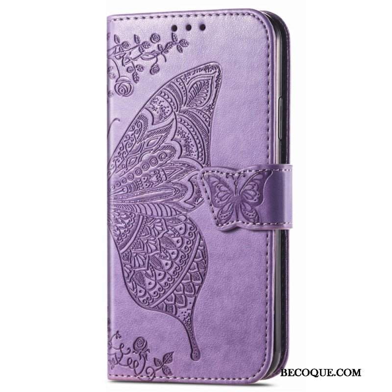 Etui Folio do Xiaomi 13 Barokowy Motyl