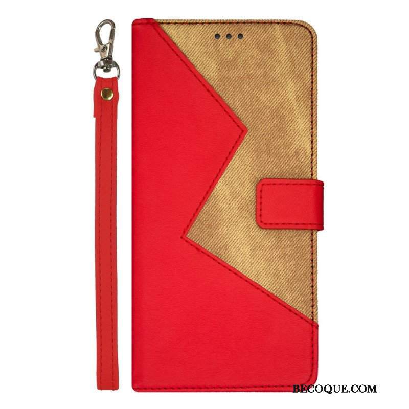 Etui Folio do Xiaomi 13 Dwukolorowy Idewei