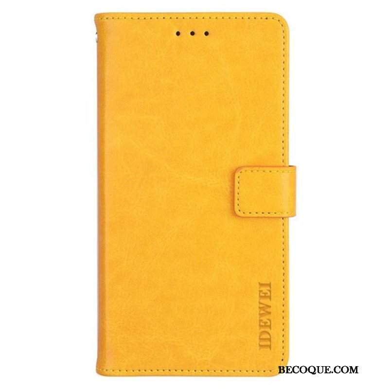 Etui Folio do Xiaomi 13 Imitacja Skóry Idewei