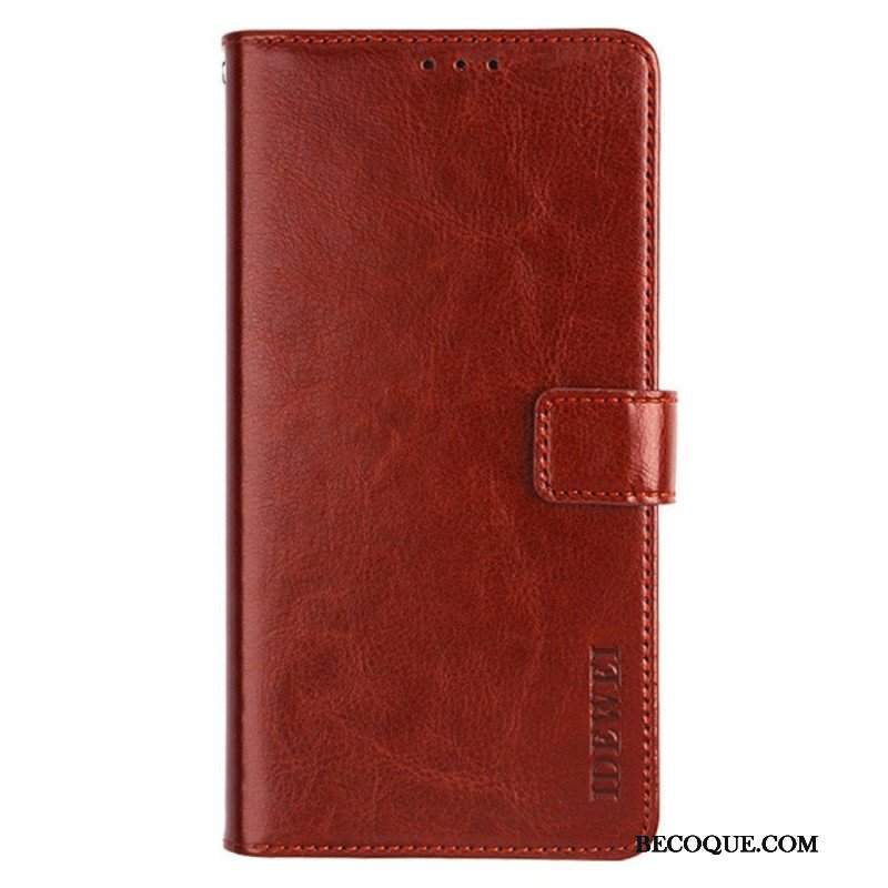 Etui Folio do Xiaomi 13 Imitacja Skóry Idewei