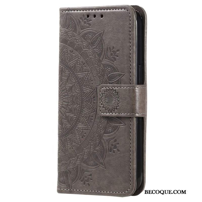 Etui Folio do Xiaomi 13 Mandala Sun Ze Smyczą