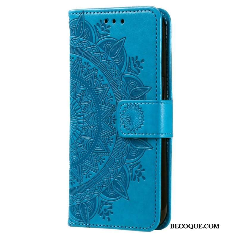 Etui Folio do Xiaomi 13 Mandala Sun Ze Smyczą