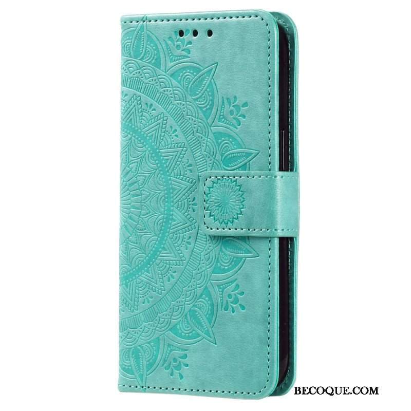 Etui Folio do Xiaomi 13 Mandala Sun Ze Smyczą