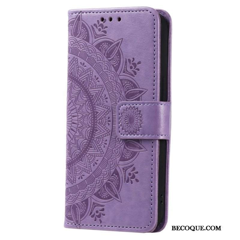 Etui Folio do Xiaomi 13 Mandala Sun Ze Smyczą