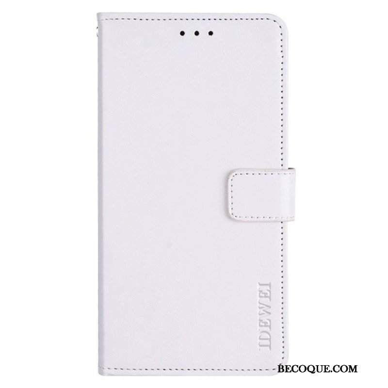 Etui Folio do Xiaomi 13 Pro Imitacja Skóry Idewei