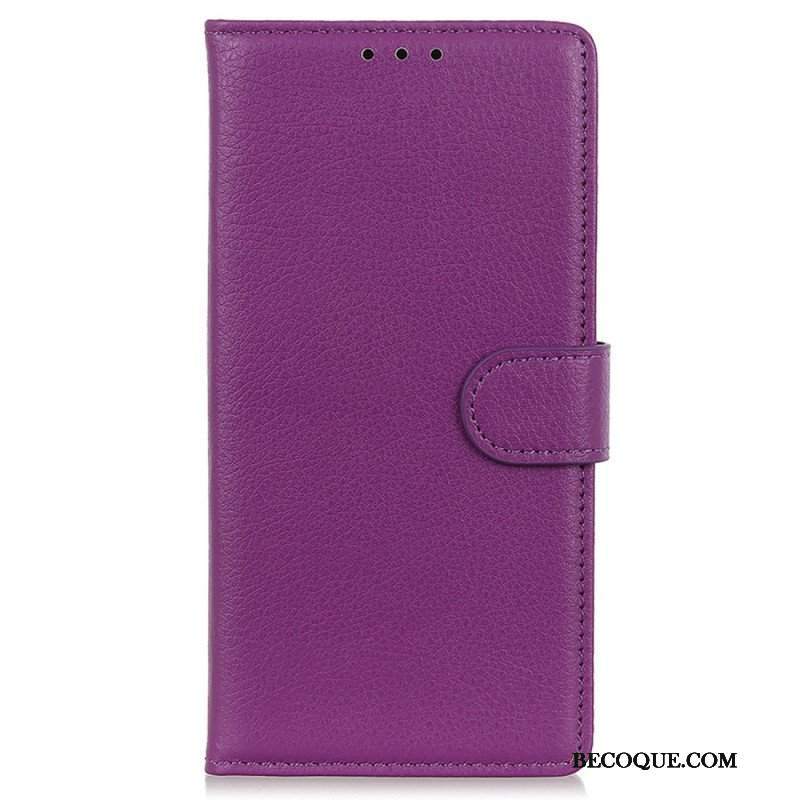 Etui Folio do Xiaomi 13 Tradycyjna Sztuczna Skóra