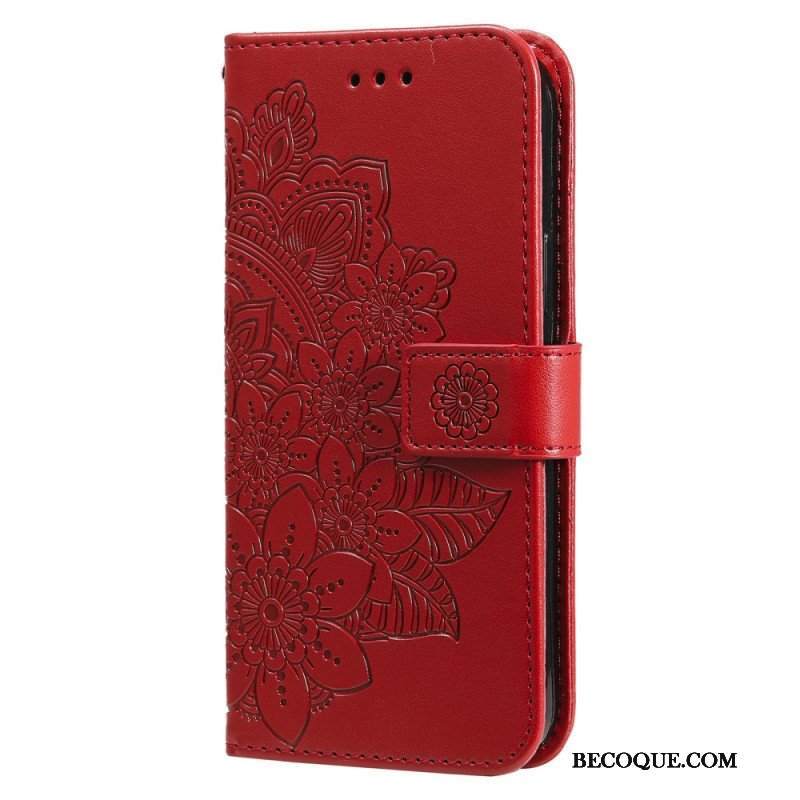 Etui Folio do Xiaomi 13 z Łańcuch Paskowata Mandala